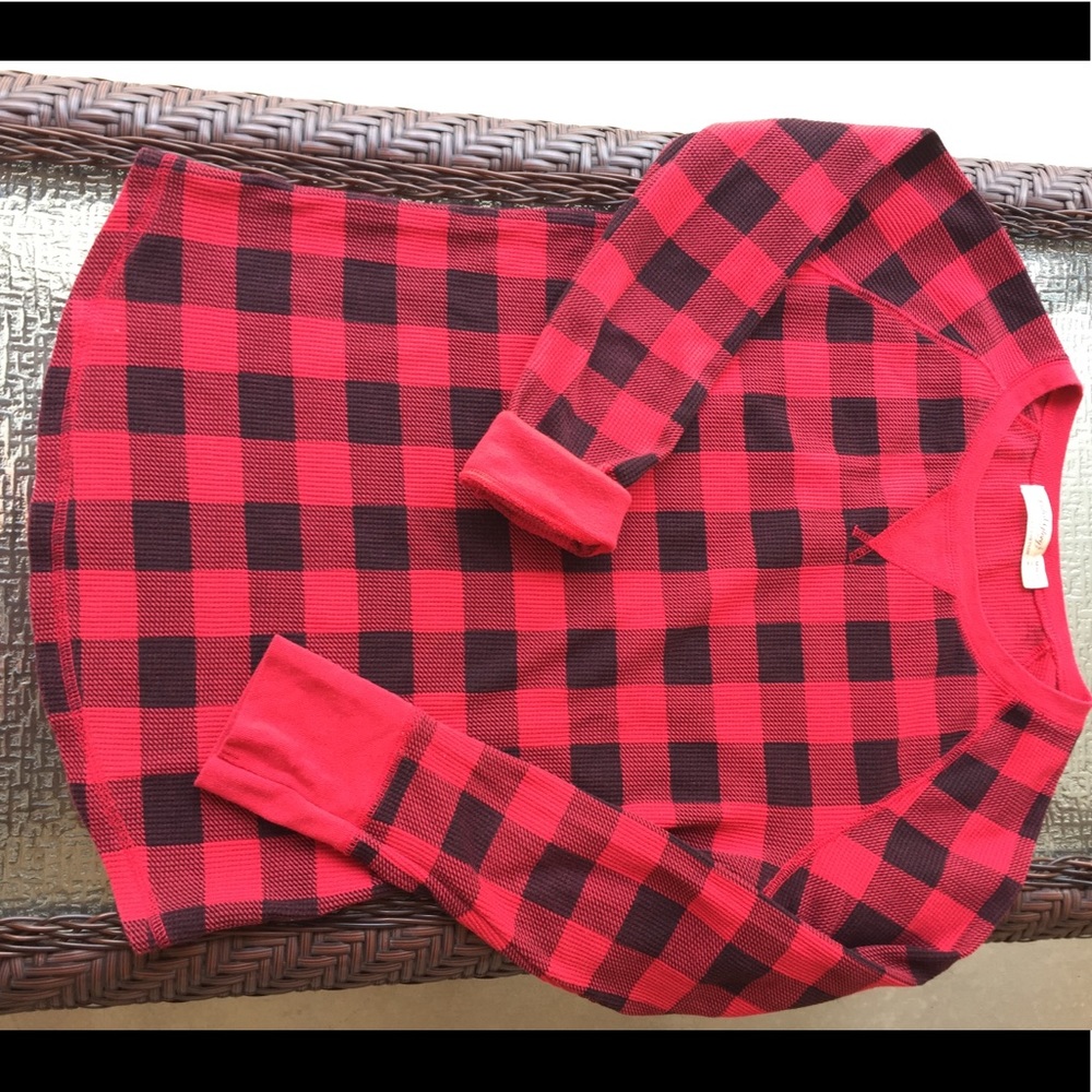 Buffalo Plaid thermal shirt